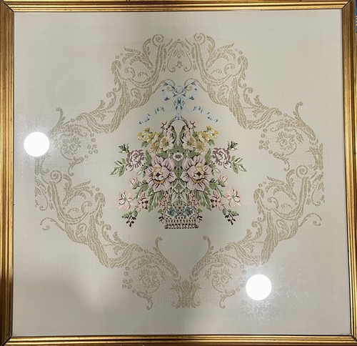 Quadro seta san leucio cesto - quadro,
