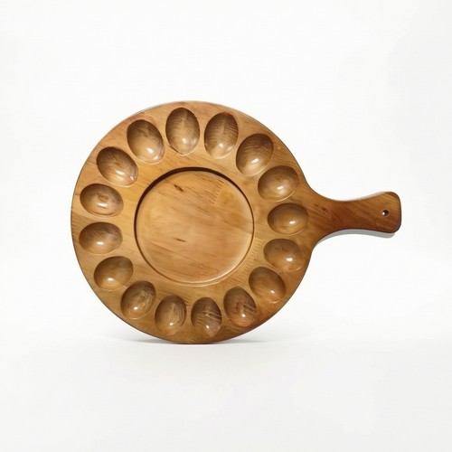 Portauova legno con - portauova,