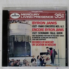 BYRON JANIS LISZT: PIANO CO Mercury Living Presence 432-002-2 IMPORT 1CD