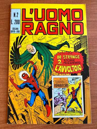 Uomo ragno corno - ragno, 2