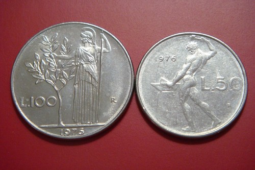 Italy 100 lire 1976 - lire,