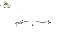 FILO TRASMISSIONE CONTAGIRI CONTAORE PER TRATTORE FIAT 4976720 596930 l.830mm 