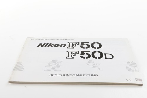 Nikon f50 f50d manuale di - nikon,