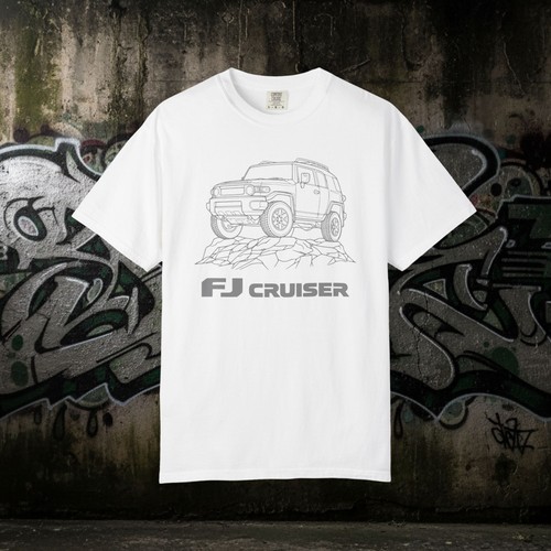 Toyota cruiser line art - fj,