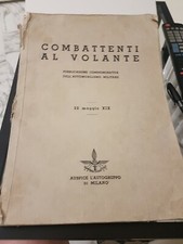 Libro combattenti al volante
