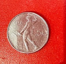 Moneta 50 Lire 1978 originale