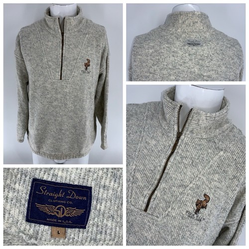 Straight down golf zip - straight,