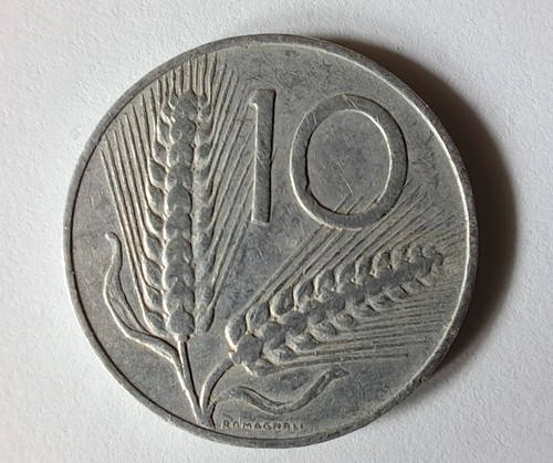 Moneta lire 1955 - 10,