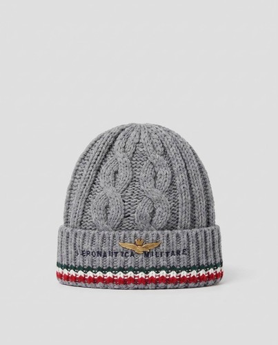 Aeronautica military hat grey - military,
