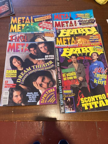 Lotto riviste metal - 20, anni