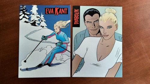 Cartolina diabolik eva kant - cartolina,