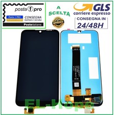 DISPLAY LCD PER HUAWEI Y5 2019 AMN-LX1 LX2 LX3 LX9 TOUCH SCREEN SCHERMO NERO