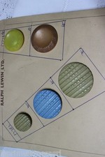 CINQUE VECCHI BOTTONI DA