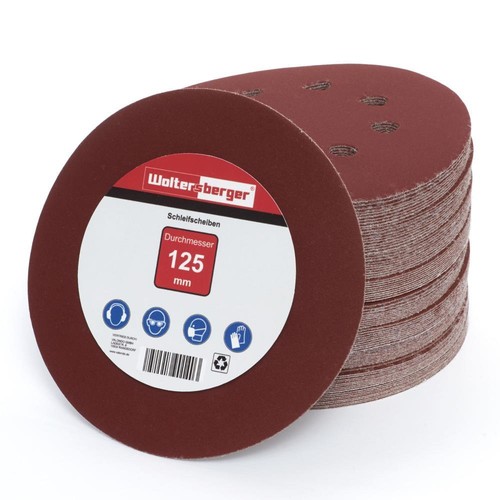 Dischi abrasivi 125mm rosso - dischi,