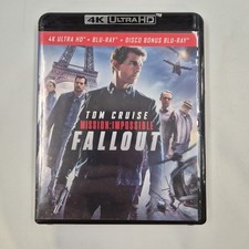 Blu-Ray 4K TOM CRUISE MISSION IMPOSSIBLE FALLOUT film azione Ultra HD