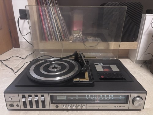 Giradischi vintage sanyo - vintage,