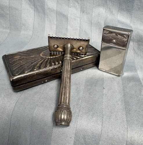Antico set rasoio - , king