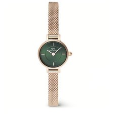 Orologio Donna Daniel Wellington Petite Mini DW00100742 Quadrante Verde Oro Rosa