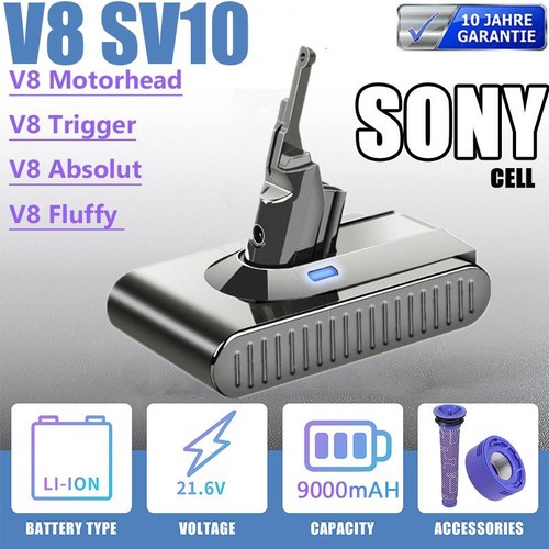 Batteria 9000 mah per - per, dyson