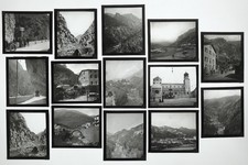 13 PLAQUES PHOTOS LANTERNE