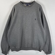 Felpa Nautica anni 90 grigia