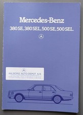 Brochure Mercedes 380 SE- 500
