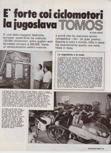 Advertising news factory tomos - advertising,