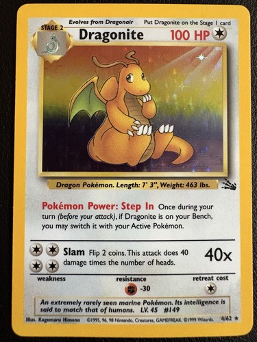 Carta pokemon fossile rara - fossile,