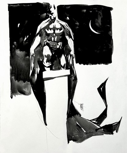 Batman original art enorme - batman,