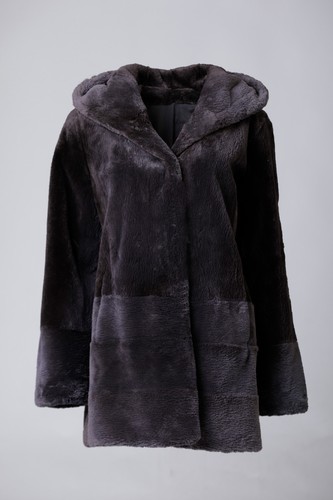 Cappotto pelliccia castoro