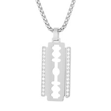 Collana uomo donna argento