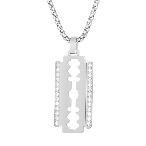 Collana uomo donna argento
