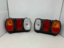 FIAT 128 3P FARI POSTERIORI FANALI COMPLETI ORIGINALI COPPIA SIEM 10310 10311