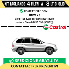 Tagliando per BMW X5 3.0d 135