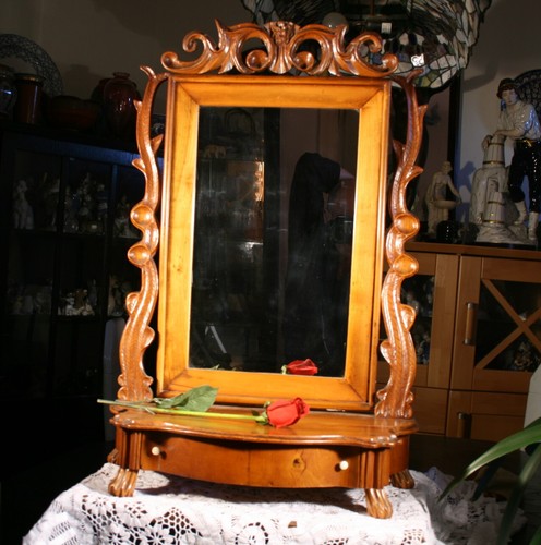 Specchio tavolo danese - specchio, da