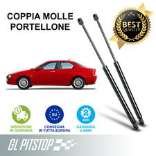 Molle a Gas Portellone Alfa Romeo 156 (932) da '97 a '05 per v. senza spoiler