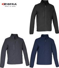 GIACCA DA UOMO COFRA SOFTSHELL IDROREPELLENTE ANTIVENTO LAVORO AUTUNNO INVERNO