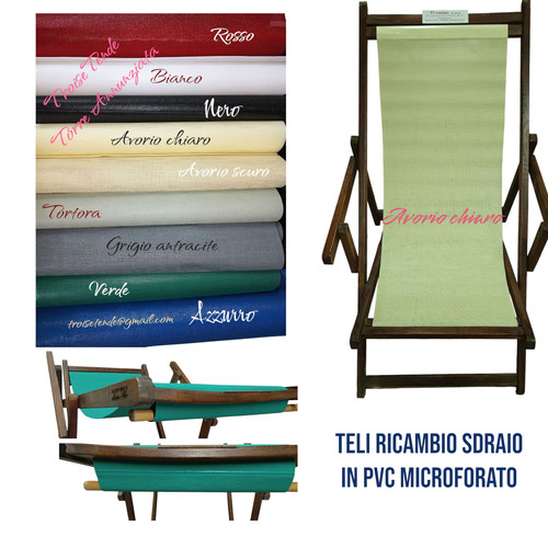 Teli ricambio sdraio - teli, pvc