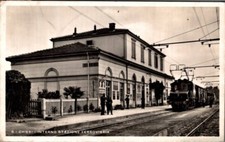 Torino Chieri interno Stazione Ferroviaria Treno Elettrico F. piccolo  spedita