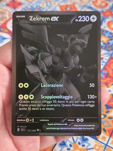 Zekrom 172 pokémon luce nera - 172,