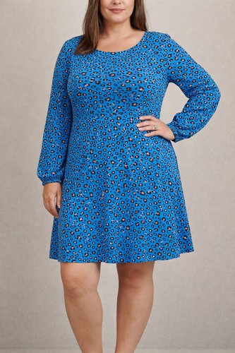 Abito donna blu - m&s, stampa