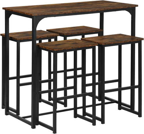 Tavolo bar con sgabelli set - tavolo,