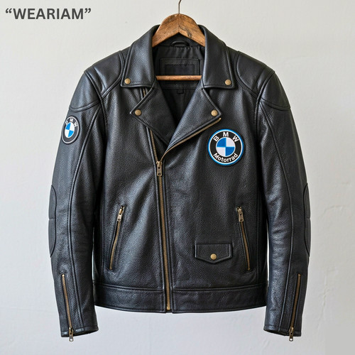 Giacca motociclista uomo - giacca,