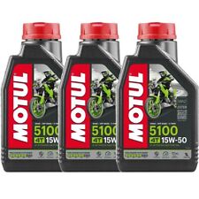 3 LITRI OLIO MOTORE MOTUL 5100 15W 50 TECHNOSYNTHESE