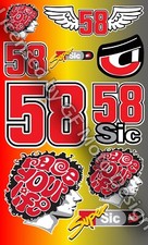 Marco Simoncelli 58 Super Sic