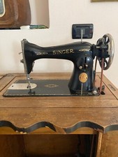 Macchina da cucire Singer vintage n°15 M88 1943 - con mobile