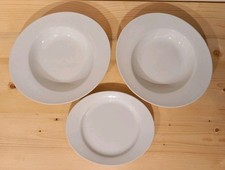 Servizio PIATTI sfusi 2 FONDI-1 PIATTINO frutta/dessert/pane-INSOLITO by SOPRANI