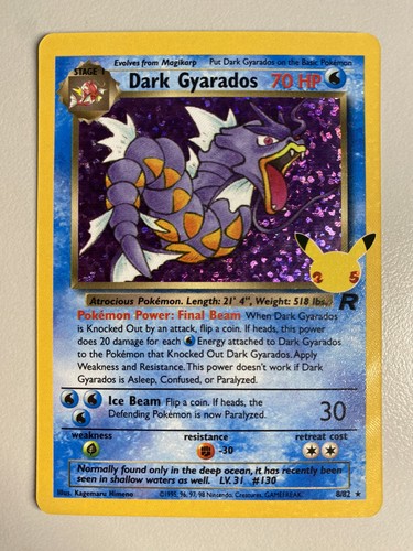 Dark gyarados 82 - dark, 25th