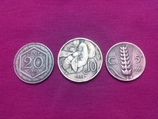 n° 3 monete del  Regno