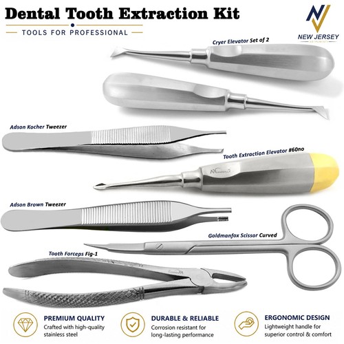 Kit estrazione dentale base - , 7